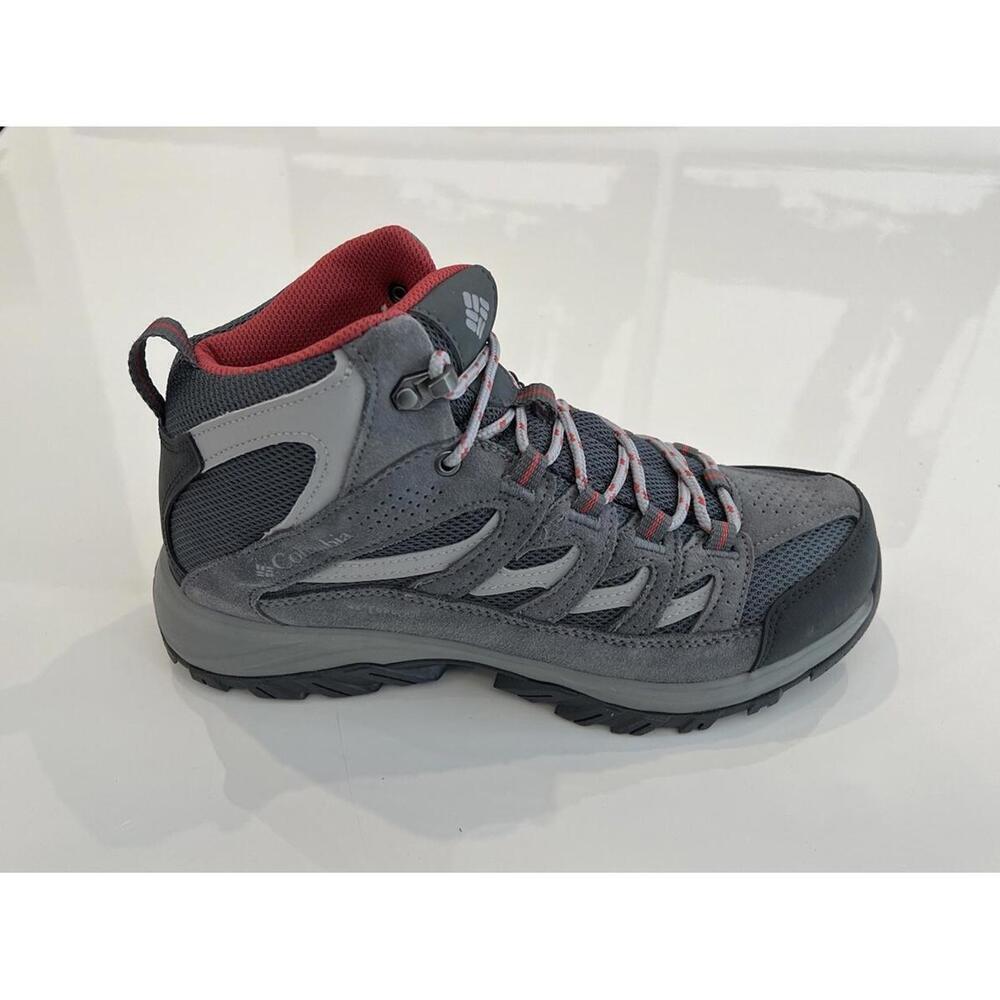 Columbia Women's Crestwood Mid Graphite Waterproof Hiking Boots, BL5371 Size 9 - Picture 5 of 10